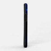 暗い背景のモルフォ・バタフライ Case-Mate iPhoneケース (裏面/右)