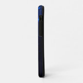 暗い背景のモルフォ・バタフライ Case-Mate iPhoneケース (裏面/左)