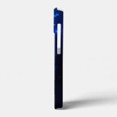 暗い背景のモルフォ・バタフライ Case-Mate iPhoneケース (裏面 / 左)