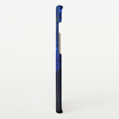 暗い背景のモルフォ・バタフライ SAMSUNG GALAXYケース (左側)