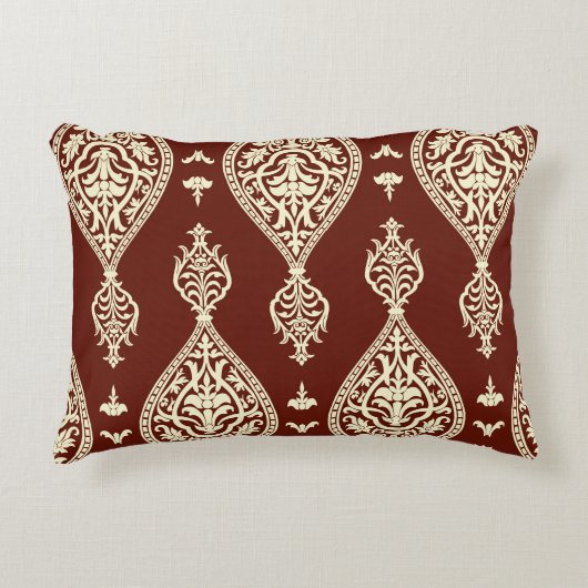 暗い背景のヴィンテージ要素 アクセントクッション (正面)