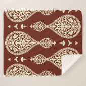 暗い背景のヴィンテージ要素 シェルパブランケット (正面(横))