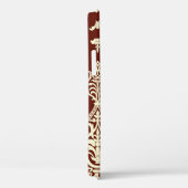 暗い背景のヴィンテージ要素 Case-Mate iPhoneケース (裏面 / 右)