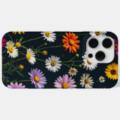 暗い背景の可愛い花 Case-Mate iPhoneケース (裏面 (横))