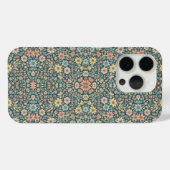 暗い背景を持つパステルの花 Case-Mate iPhoneケース (裏面 (横))