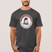 暗い背景用のCCWPシール Tシャツ (正面)