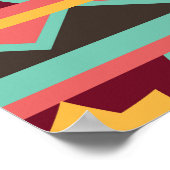 暗い背景：民族的シアステカームレス ポスター (角)