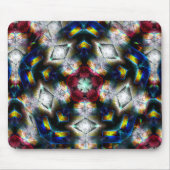 暗い色と照明の形をした砂地 マウスパッド (正面)