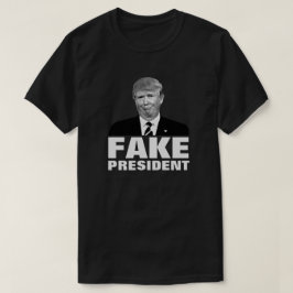 暗い色のためのドナルド・トランプの擬似大統領 Tシャツ
