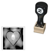 暗い色は白白熱［赤熱］光を放つい電球のシールを聞く ラバースタンプ (押印)