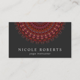 暗い花園の曼荼羅 名刺