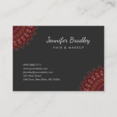 暗い花園の曼荼羅 名刺 (裏面)