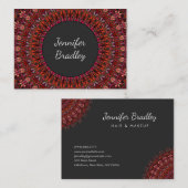 暗い花園の曼荼羅 名刺 (正面/裏面)