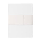 暗い花模様 招待状ベリーバンド (裏面例)