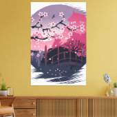 暗い花 キャンバスプリント (インサイチュ (リビング))