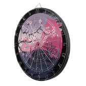 暗い花 ダーツボード (正面右)