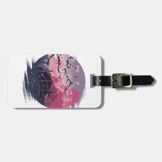 暗い花 ラゲッジタグ (正面横)