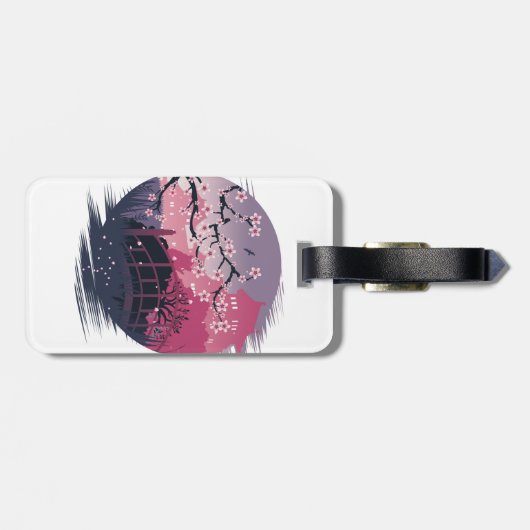 暗い花 ラゲッジタグ (裏面横)