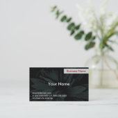 暗い花 名刺 (スタンド正面)