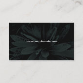 暗い花 名刺 (裏面)