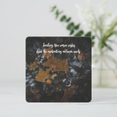 暗い葉海にオークの木やドングリ シーズンカード (スタンド正面)