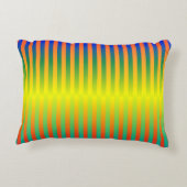 暗い虹と明るい虹(ストライプ) アクセントクッション (裏面)