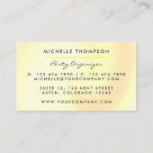 暗い虹色バルーンイベントコーディネーター 名刺 (裏面)