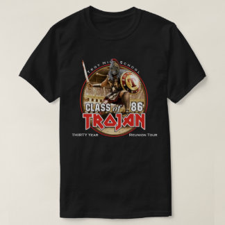 暗い衣服の30年エディー Tシャツ