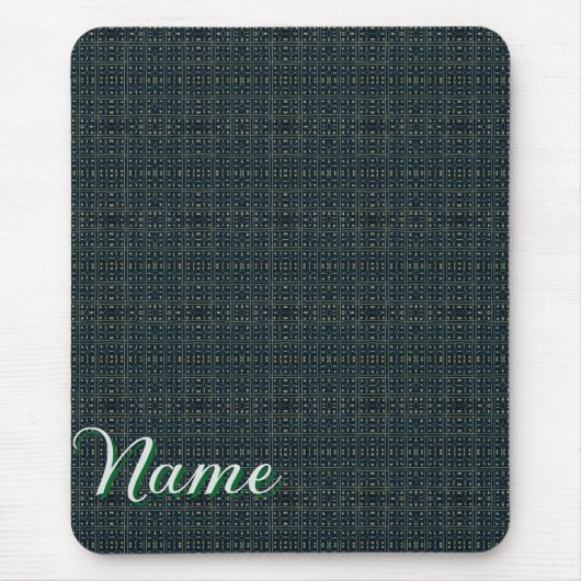 暗い装飾迷路 マウスパッド (正面)