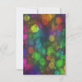 暗い誕生日招待状 招待状 (裏面)