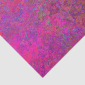 暗い赤紫色およびターコイズの質 薄葉紙 (詳細)