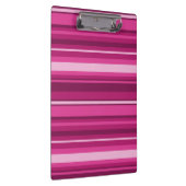 暗い赤紫色ストライプ クリップボード (右)