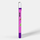 暗い赤紫色モダンパープルiPhone 15プラスケース Case-Mate iPhoneケース (裏面 / 右)