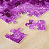 暗い赤紫色愛….. ジグソーパズル (側面)