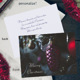 暗い輝きメリークリスマス シーズンポストカード