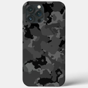 暗い迷彩柄パターン iPhone 13 PRO MAXケース