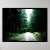 暗い道 ポスター (正面)