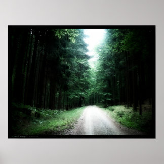 暗い道 ポスター