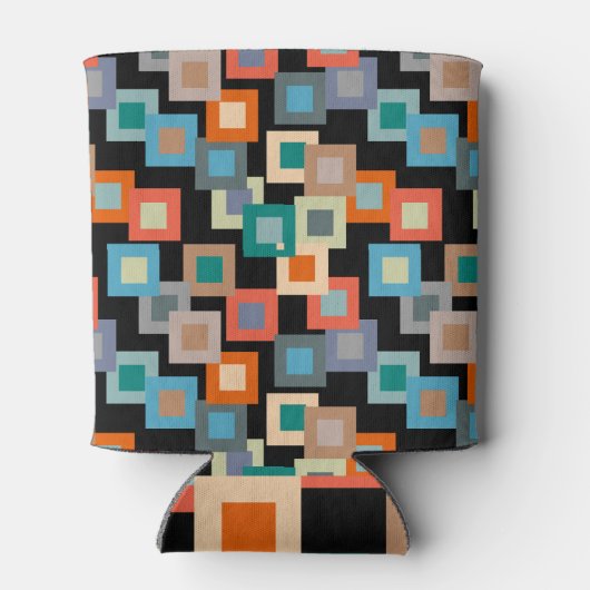 暗い部分の明るい正方形 缶クーラー (裏面)