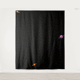 暗い銀河系背景 タペストリー