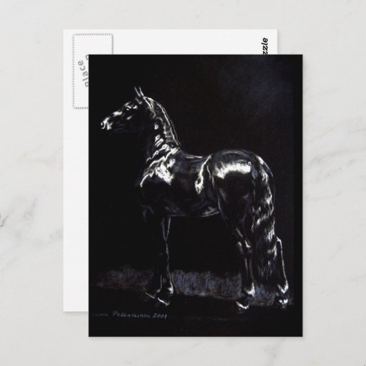 暗い銀 ポストカード (正面/裏面)