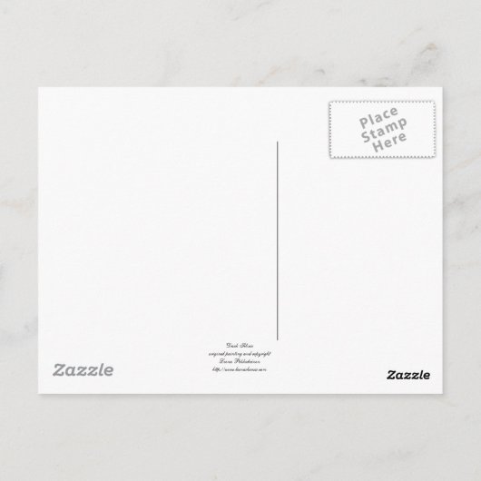 暗い銀 ポストカード (裏面)