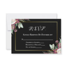 暗い開花の起伏の儀式RSVP