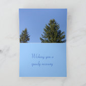 暗い雲の音を聞いて申し訳ない カード (内部)