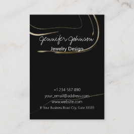 暗い霜降り 名刺