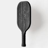 暗い風化木材 ピックルボールラケット (左)
