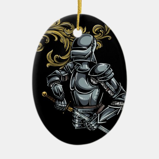 暗い騎士装甲 セラミックオーナメント (正面)