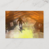 暗い/エイリアンの世界SF 名刺 (裏面)