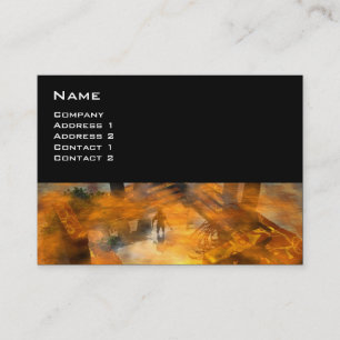 暗い/エイリアンの世界SF 名刺