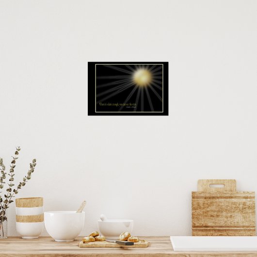 暗い ポスター (キッチン)